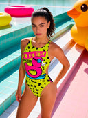 Maillot une pièce femme d'entraînement PINUP 334PF - Duxy