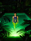 Maillot une pièce femme d'entraînement PINUP 509PF - Glow