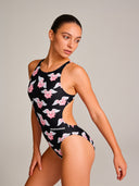 Maillot une pièce femme d'entraînement PINUP 404P - Porky'S
