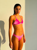 Top bikini donna da allenamento BONDI 001BF - Fucsia
