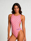 Maillot une pièce femme entraînement PINUP 557PF - Banane