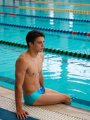 Collant homme d'entraînement ALASKA 004AF - Turquoise
