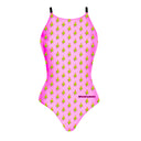 Maillot une pièce femme entraînement IBIZA 246IF - Banane
