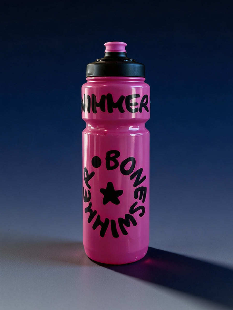 Gourde sport 750 ml — BONESWIMMER Fuchsia Logo Noir