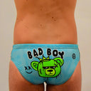 Slip da nuoto uomo da allenamento H2OTTO 382HF - Bad vista 3 — costume da nuoto uomo, BONESWIMMER Made in Italy