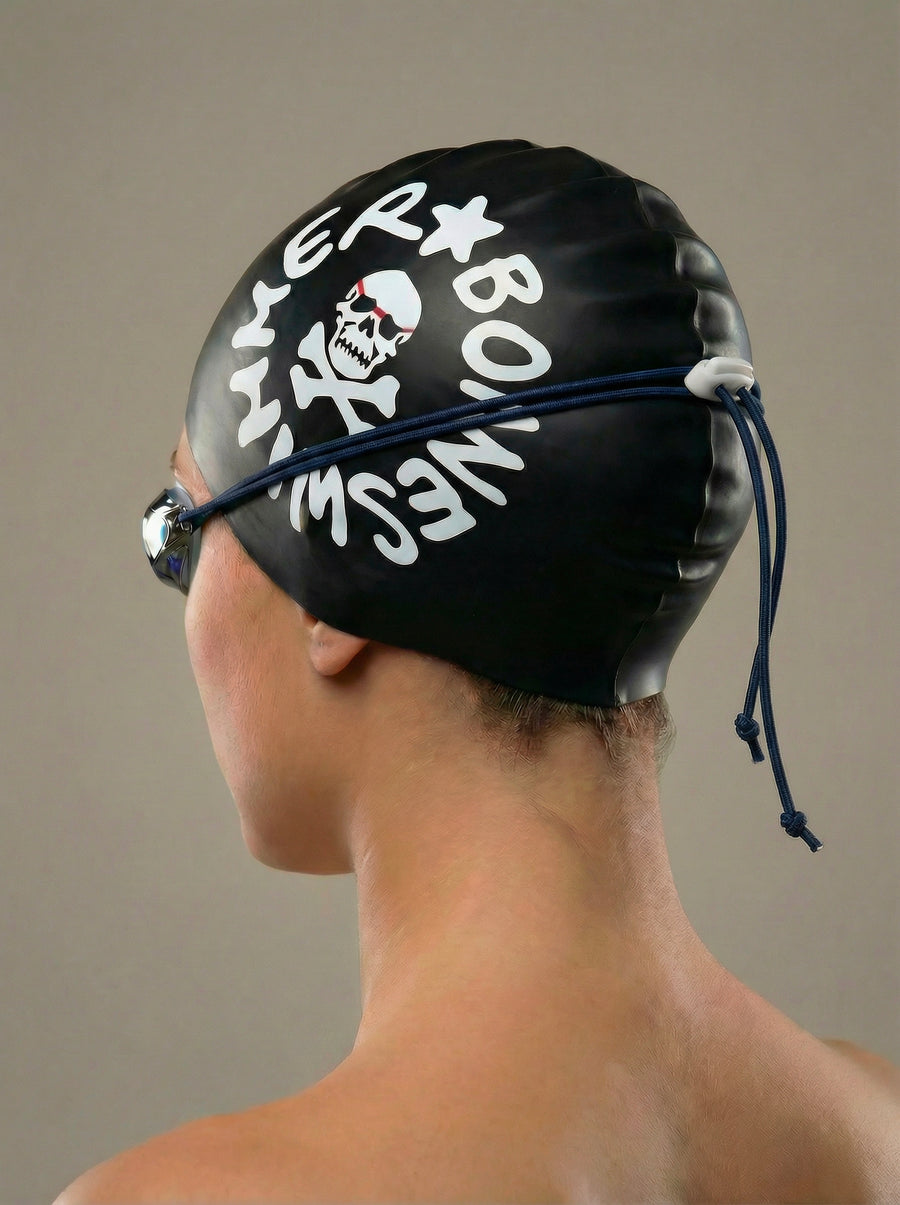 Cordon élastique pour lunettes de natation — Bleu foncé