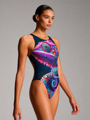 Costume intero donna da allenamento Pinup 531P - Gemma