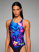 Costume intero donna da allenamento Pinup 553PF - Polpoctus