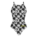 Costume intero donna da allenamento IBIZA 237I - Fumetto, dettaglio del modello