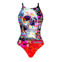 Costume intero donna da allenamento Ibiza 232I - Glitch