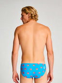 Slip de natation homme d'entraînement H2OTTO 447HF - Framboises