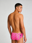 Slip de natation homme d'entraînement H2OTTO 446HF - Canards rayés