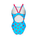 Maillot une pièce femme entraînement IBIZA 252IF - Framboises