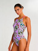 Maillot une pièce femme entraînement IBIZA 254IF - Calalilla