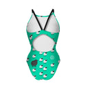 Maillot une pièce femme entraînement IBIZA 248IF - Mouton noir