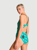Maillot une pièce femme entraînement IBIZA 248IF - Mouton noir