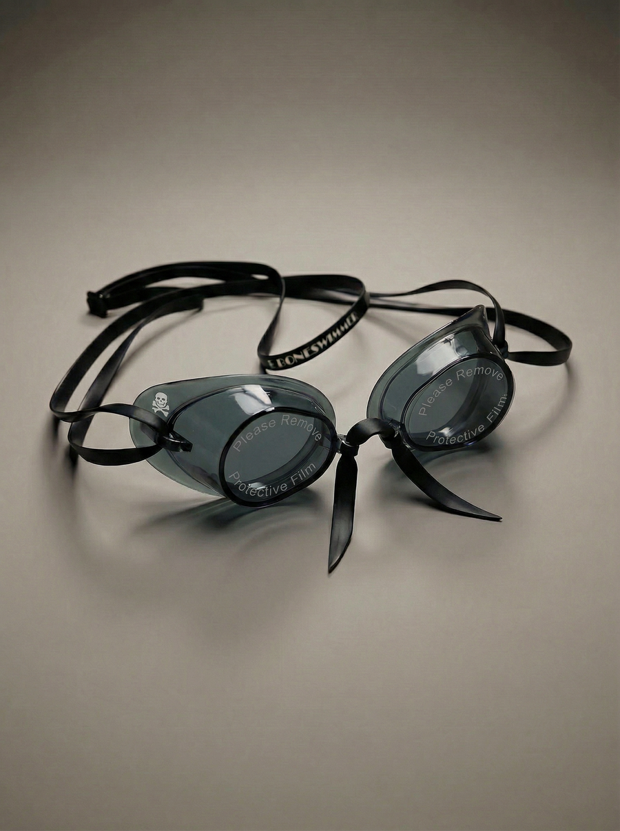 Lunettes suédoises avec silicone Soft Frame — Noir
