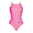 Maillot une pièce femme entraînement IBIZA 251IF - Canards rayés