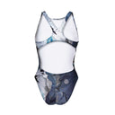 Costume intero donna da allenamento PINUP 522P - Raku, vista posteriore