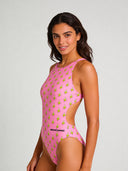 Maillot une pièce femme entraînement PINUP 557PF - Banane