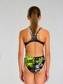 Maillot une pièce fille entraînement PINUP 566P - Quelle nuisance