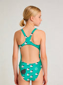 Maillot une pièce fille entraînement PINUP 559PF - Mouton noir