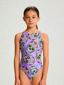 Maillot une pièce fille entraînement PINUP 565PF - Calalilla