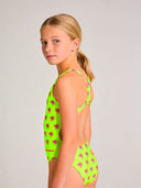 Maillot une pièce fille entraînement PINUP 560PF - Anges