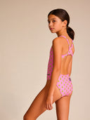 Maillot une pièce fille entraînement PINUP 557PF - Banane