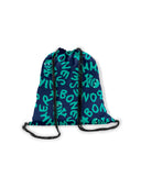 Sac à dos en microfibre 137ZF - Bleu logo menthe, image produit 1 - BONESWIMMER