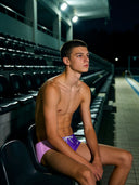 Collant homme d'entraînement ALASKA 002AF - Violet