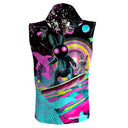 Poncho bimbo in microfibra 53PO - Astrosurf vista 2 — telo in microfibra, BONESWIMMER Made in Italy