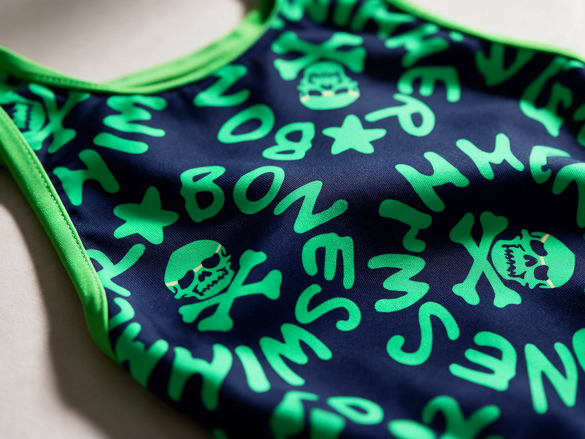 Bleu logo menthe