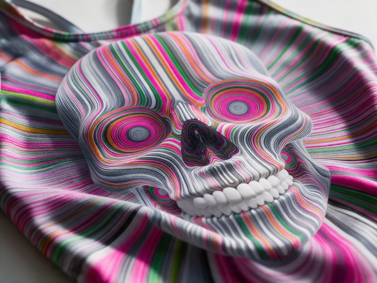 Tête de mort 3D
