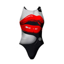 Maillot une pièce d'entraînement fille PINUP 377P - Lips