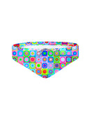 Slip de natation homme entraînement H2OTTO 442HF - Pop squares