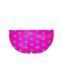Slip de natation homme entraînement H2OTTO 440HF - Fuchsia étoile bleue