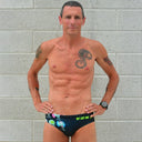 Slip da nuoto uomo da allenamento H2OTTO 391HF - Monster